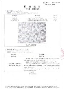 S32760 এর জন্য শংসাপত্র