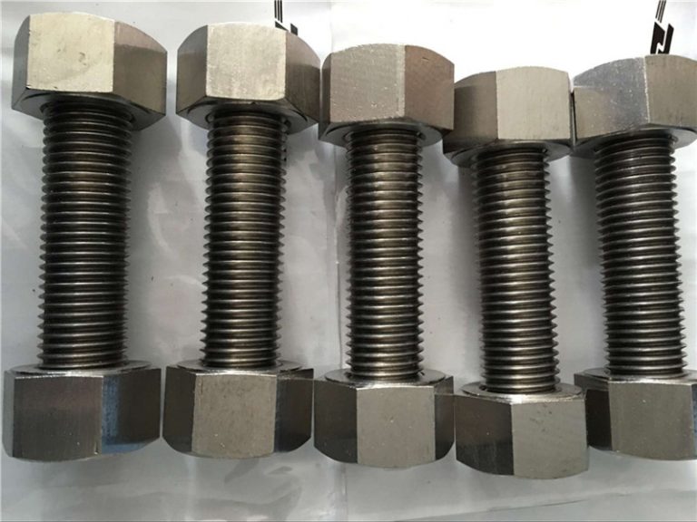 নিকেল খাদ 400 এন 2.4360 বাদাম বন্ধনকারী সঙ্গে সম্পূর্ণ থ্রেড রড