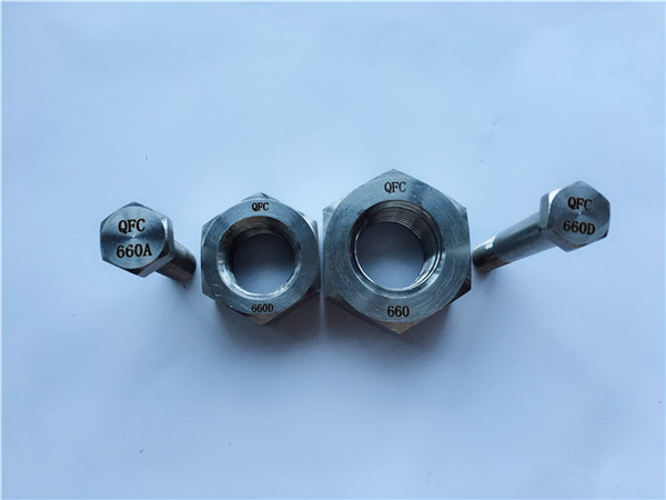 নিকেল অ্যালোয় সি 22 এন 2.4602 সমস্ত থ্রেডেড স্টাড বল্ট নাস হস্টেলয় সি 276