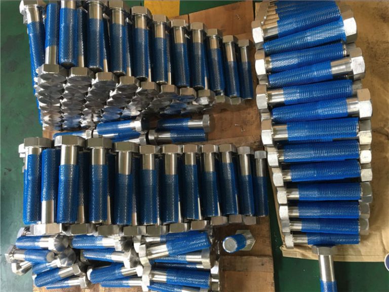 sus 304l en1.4306 ss ফাস্টেনার হেক্স বোল্টস iso4014 অর্ধ থ্রেড