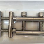 ansi 316ti / en 1.4571, 317l / en 1.4438 স্টেইনলেস স্টিলের পার্টস-কানেক্টিং রড সিরিজ